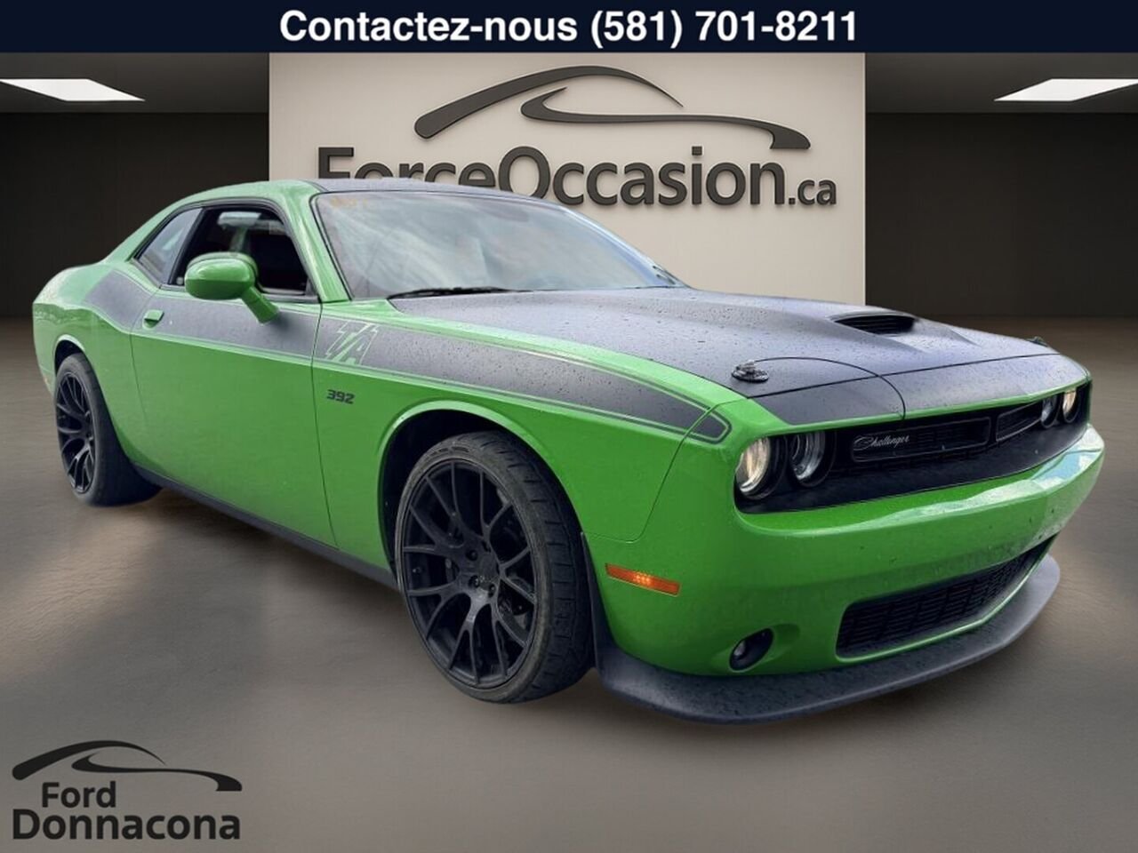 2017 Dodge Challenger Green  - photo #5
