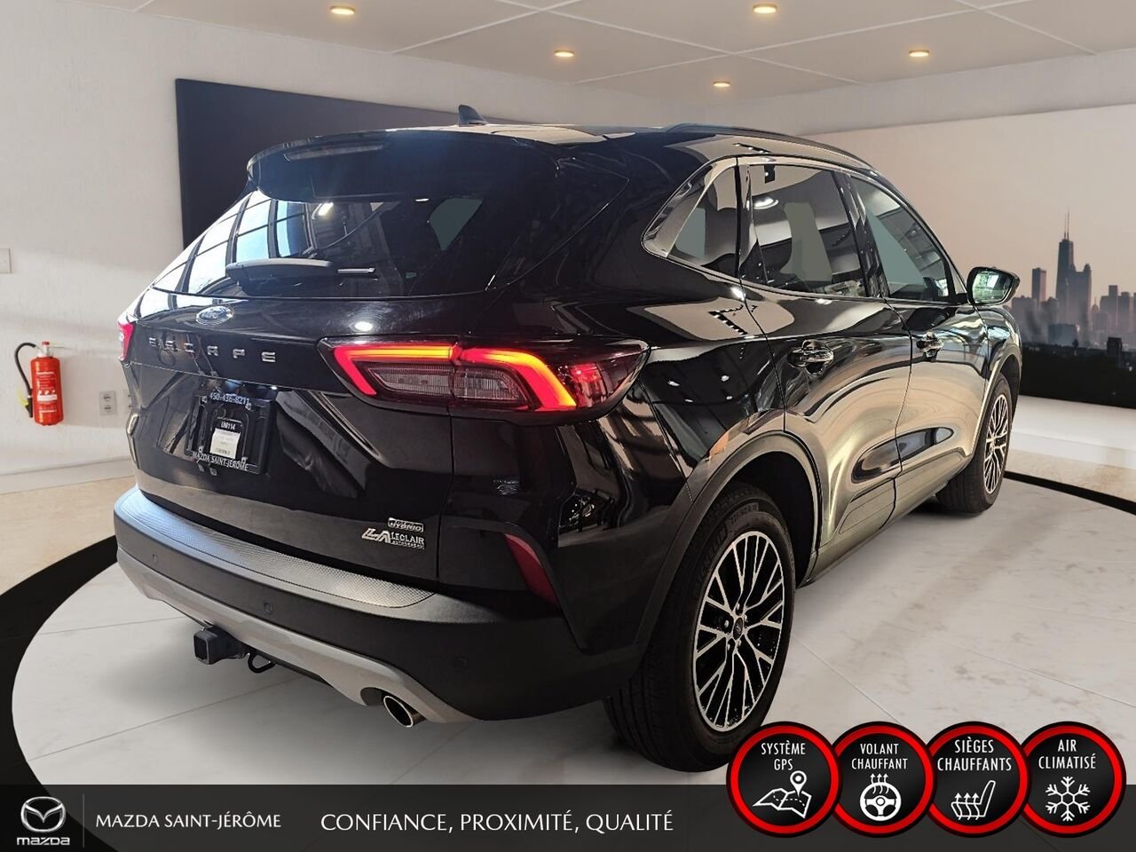 2024 Ford Escape Black Sainte-Agathe-des-Monts - photo #5
