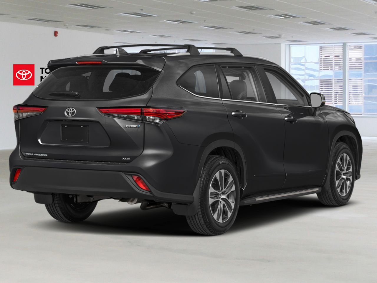 2026 Toyota Highlander Midnight Black Metallic Mont-Laurier - photo #2