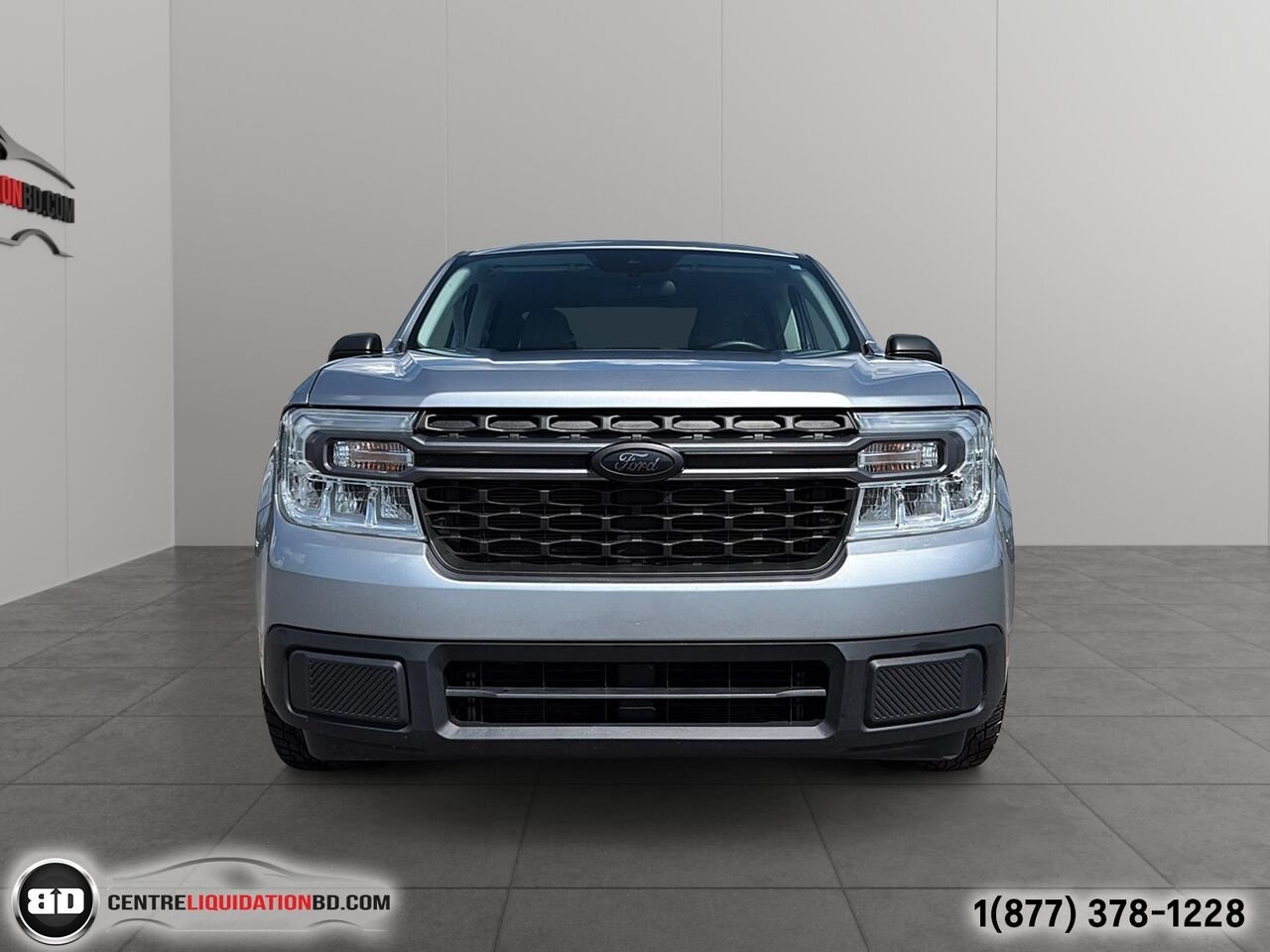 Ford Maverick XLT FX2 HYBRID | BD0302 2023 Gris Granby - photo #1