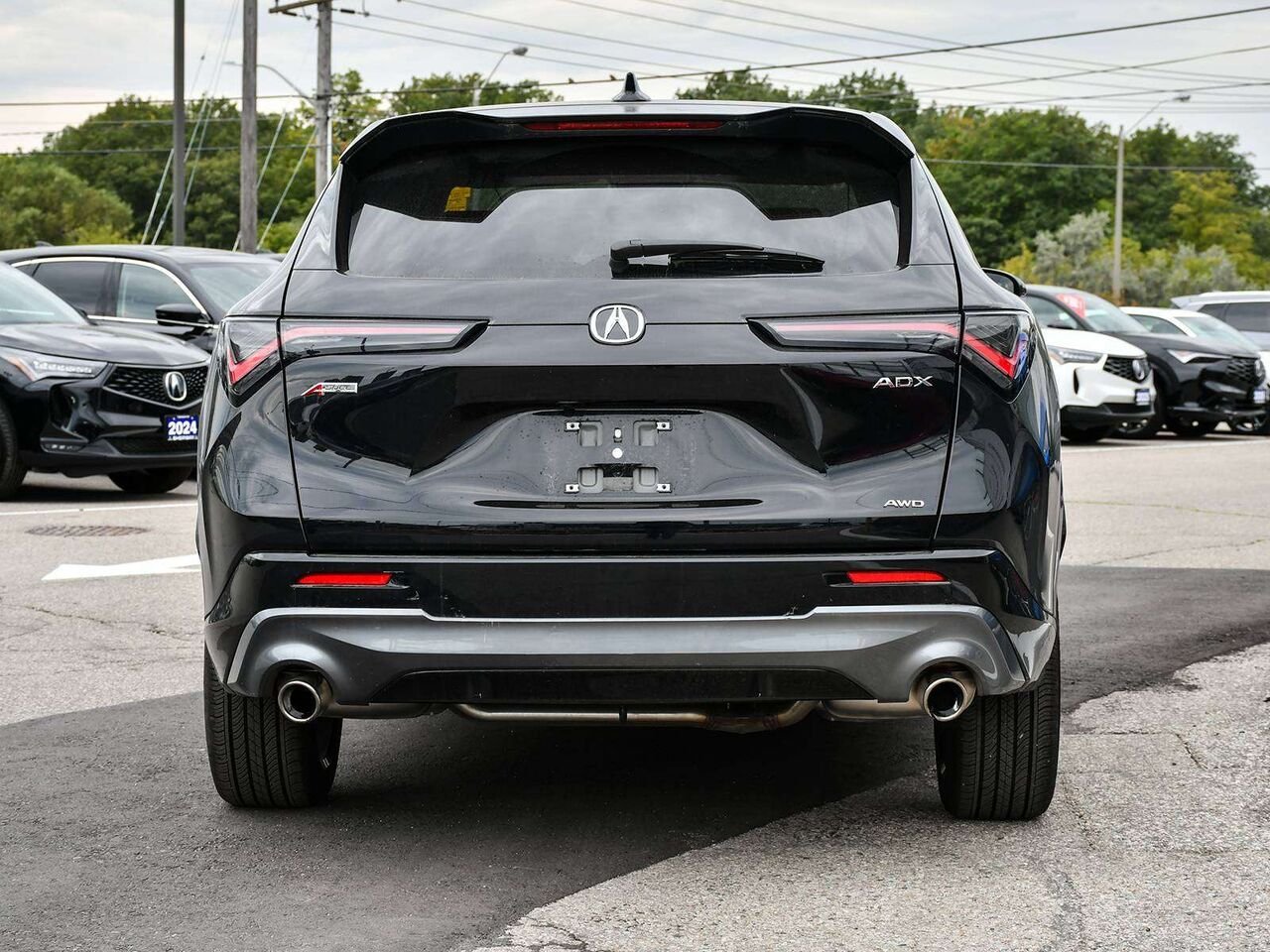 2025 Acura ADX A-Spec - ACURA CERTIFIED Black Etobicoke - photo #8