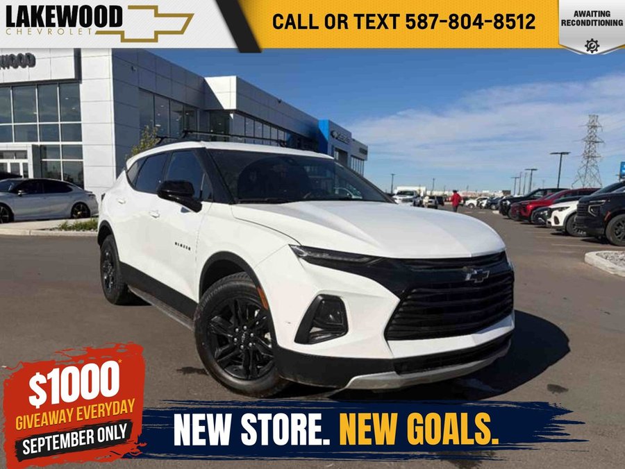 2022 Chevrolet Blazer 2LT Midnight Edition AWD 3.6L | Heated Bucket Seats White