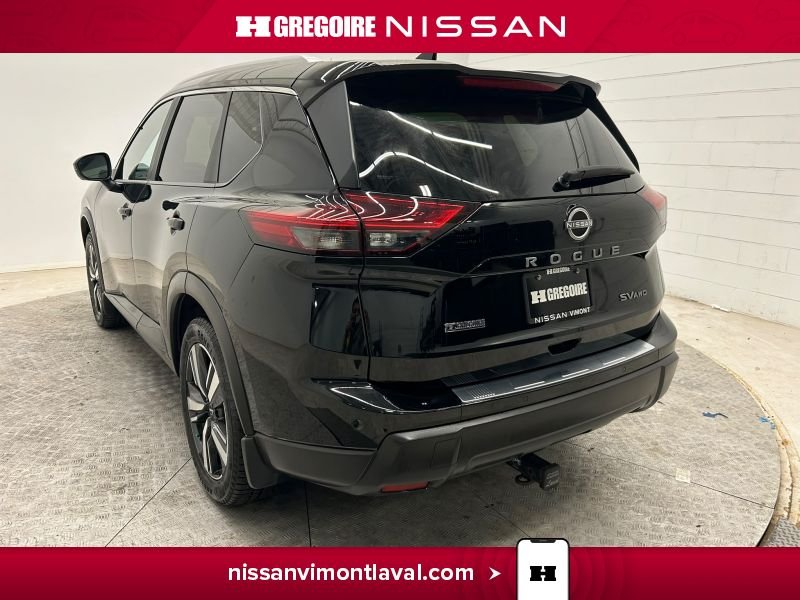 Nissan Rogue VR3800 | SV Moonroof AWD CARPLAY A PARTIR DE 2.99% 2024 Noir Laval - photo #8