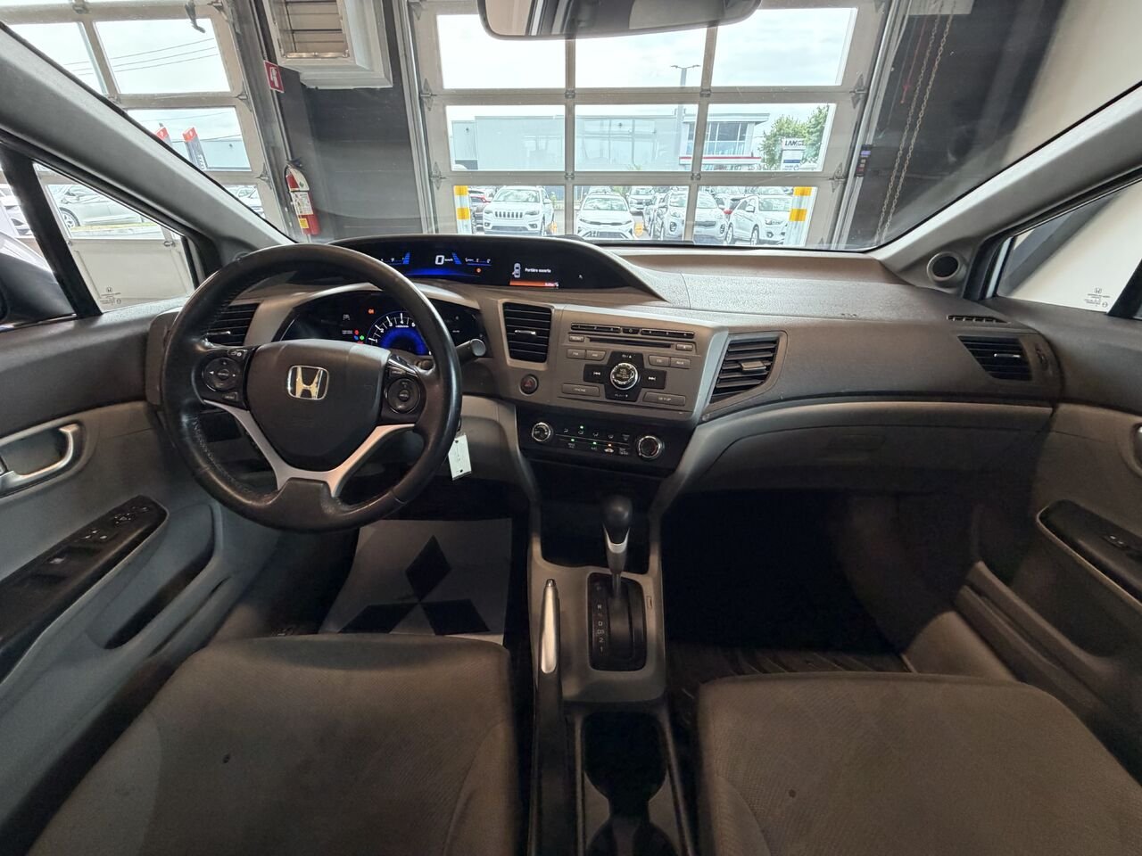 Honda Berline Civic 2012 Argent Saint-Eustache - photo #9