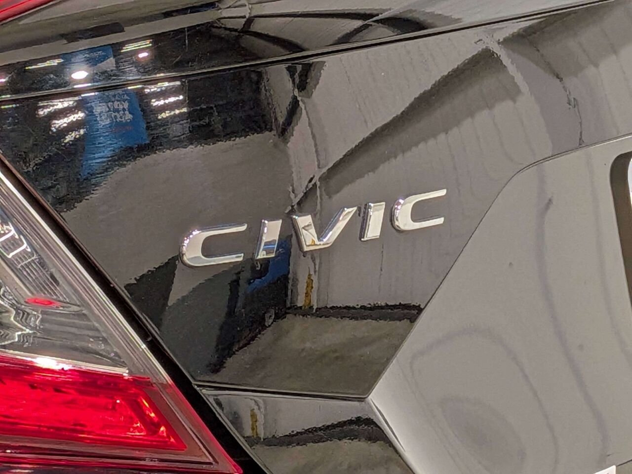 Honda Civic Sedan EX w/New Wheel Design CVT 2020 Noir Val-David - photo #36