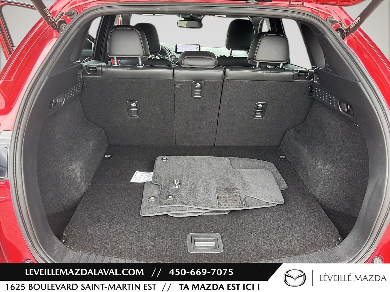 Mazda CX-5 Sport avec moteur turbo TI 2023 Rouge Laval - photo #8