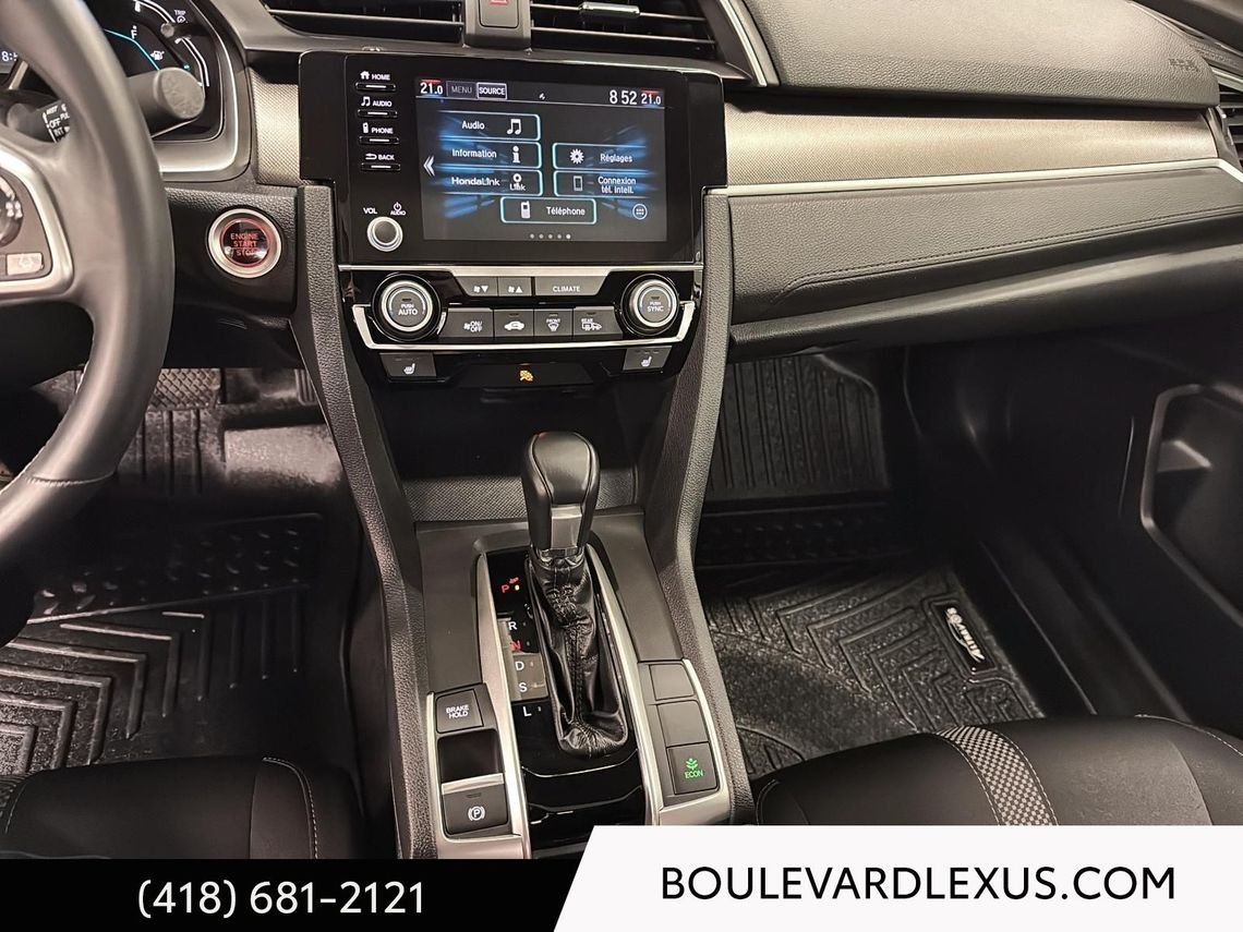 2020 Honda Civic White Quebec - photo #34