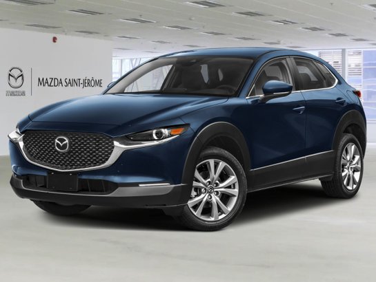 2026 MAZDA CX-30 GS TI Deep Crystal Blue Mica