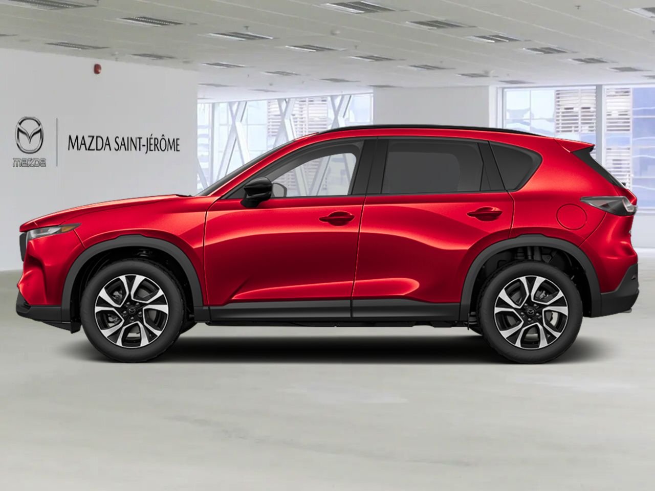 MAZDA CX-5 GS TI 2026 Rouge vibrant cristal métallisé Saint-Jérôme - photo #1