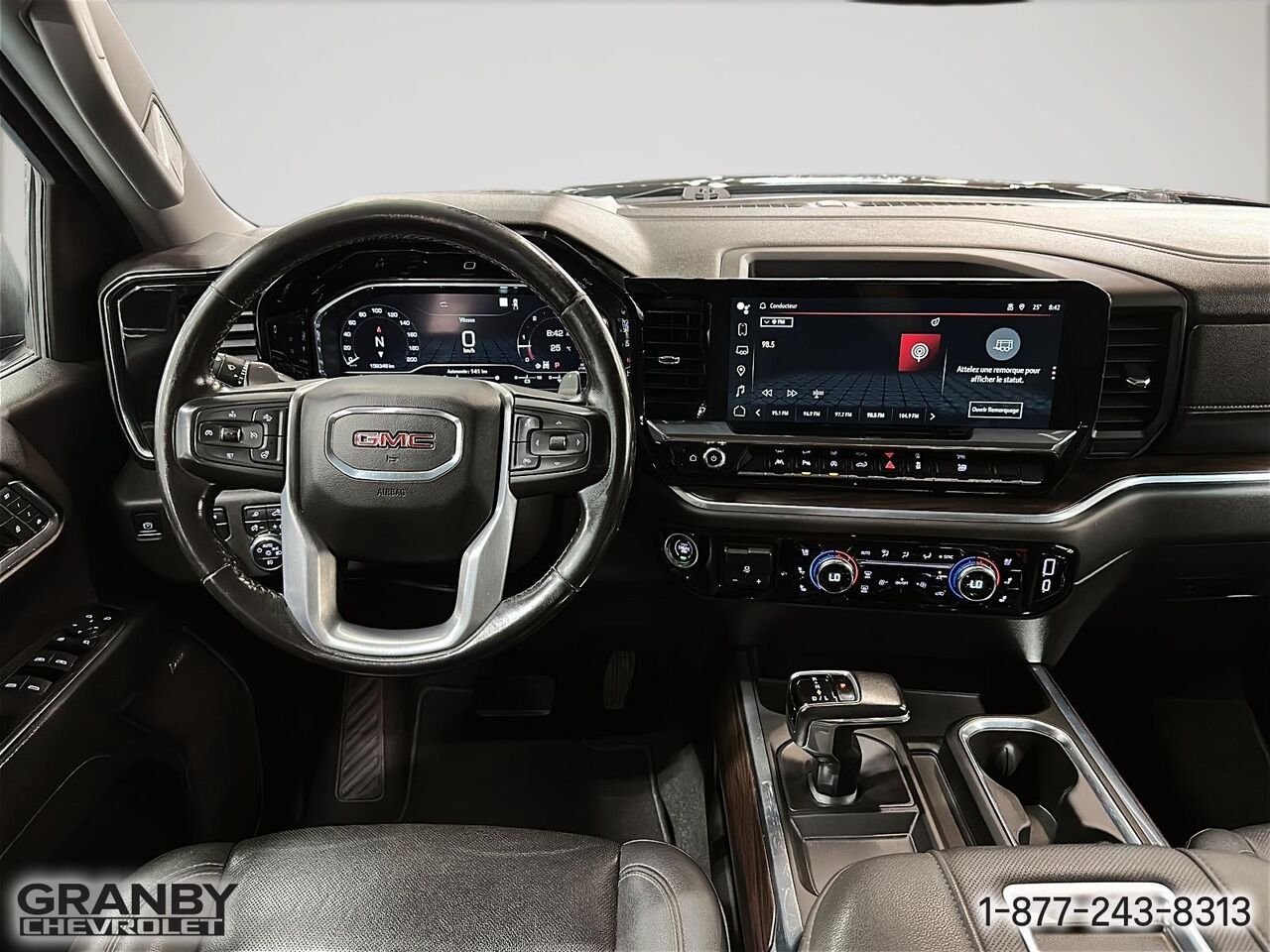 2022 GMC Sierra 1500 SLT crewcab remorquage max boite 6.6 moteur 6.2 L | 26-1059A Black Granby - photo #11