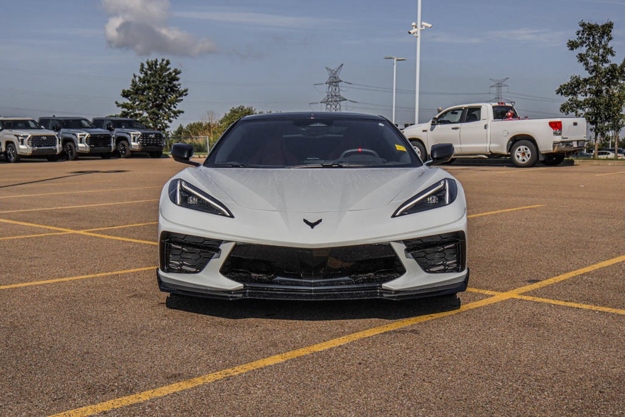 2025 Chevrolet Corvette 2dr Stingray Conv w/1LT White Sherwood Park - photo #3