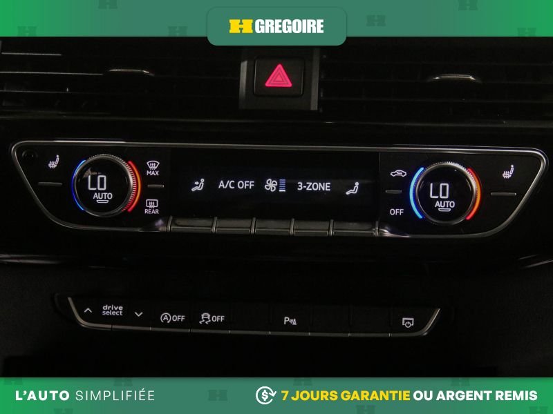Audi A4 822607 | Progressiv AWD AUTO AC CUIR TOIT NAV CAM RECUL BLE 2022 Gris Laval - photo #25