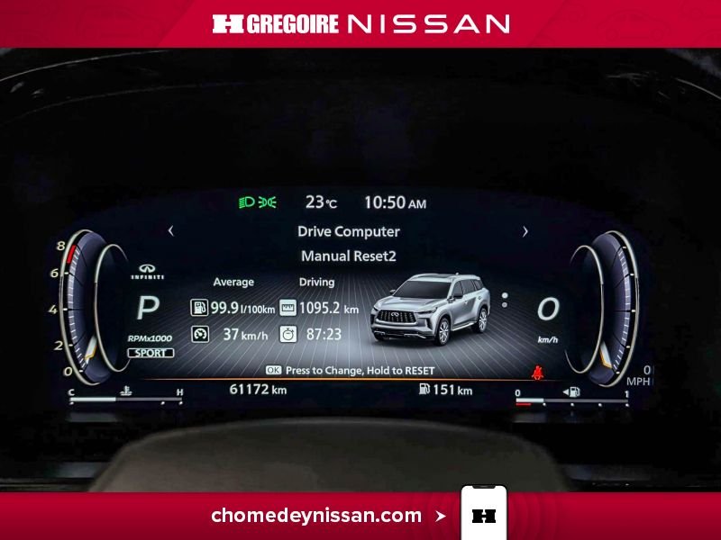 2023 Infiniti QX60 White Saint-Eustache - photo #20