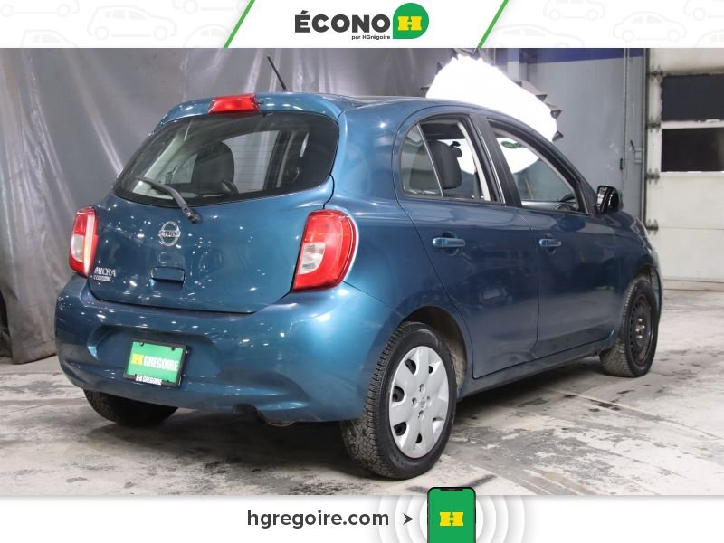 Nissan MICRA 822827 | S AUTO A/C GR ELECT 2018 Bleu Laval - photo #6