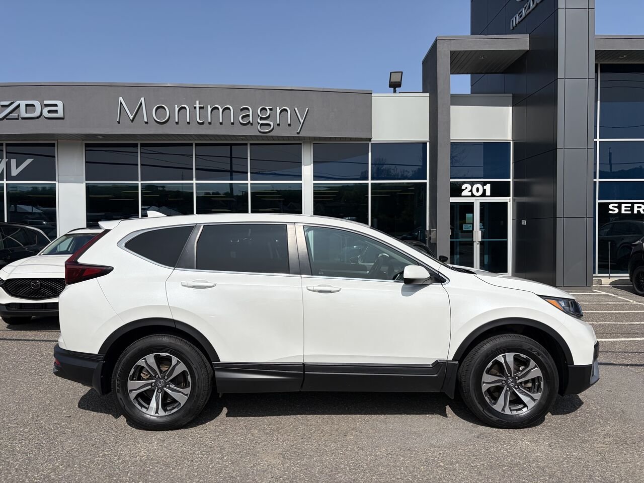 Honda CR-V LX Traction Intégrale 2021 Blanc Montmagny - photo #3