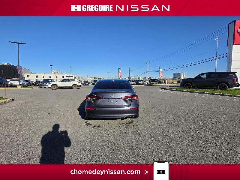 2022 Honda Civic Grey Saint-Eustache - photo #8