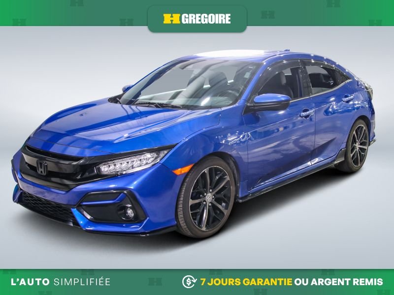 2020 Honda Civic Blue Blainville - photo #2