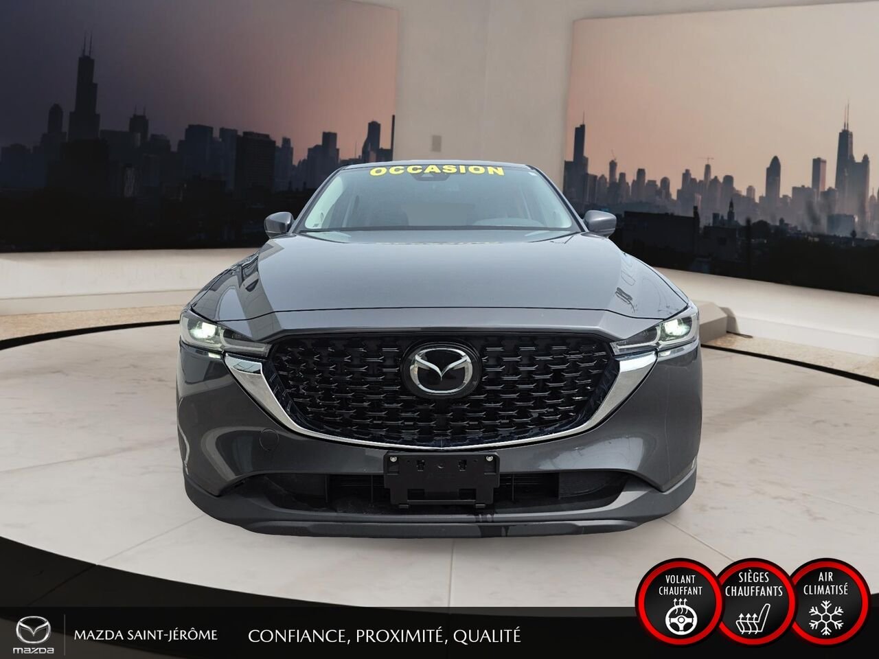2025 Mazda CX-5 Grey Sainte-Agathe-des-Monts - photo #2