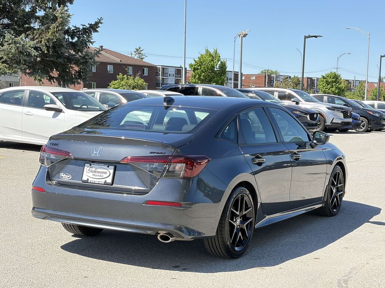 Honda Civic Sport 2026 Gris Gatineau - photo #5
