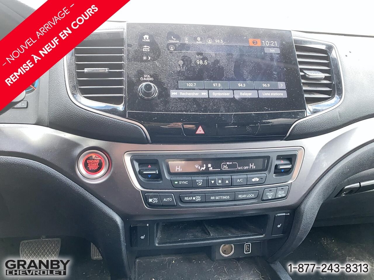 Honda Pilot LX Traction Intégrale | 27-0224A 2020 Blanc Granby - photo #12