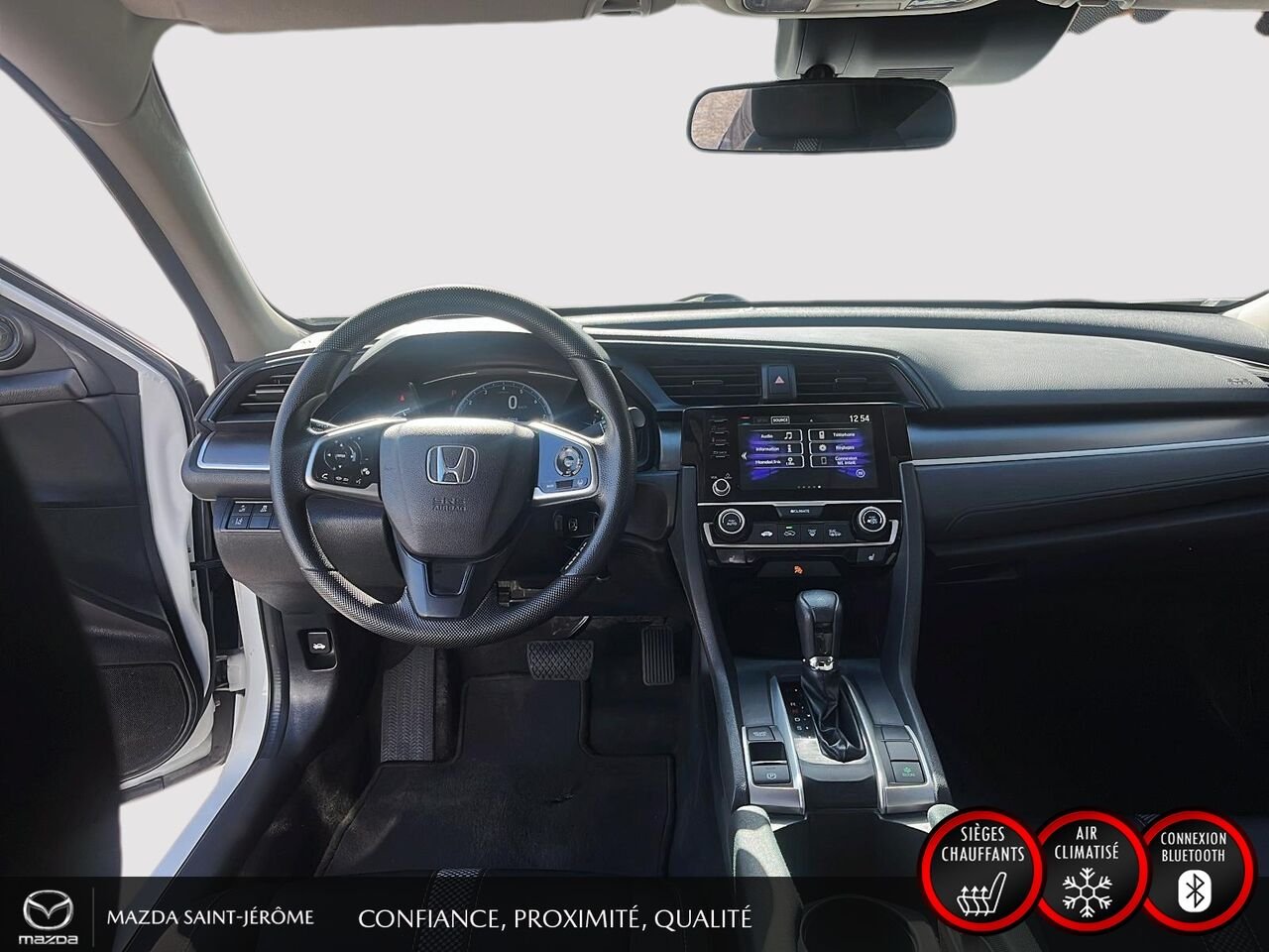 Honda Civic Berline 2020 Blanc Ste-Agathe des Monts - photo #21
