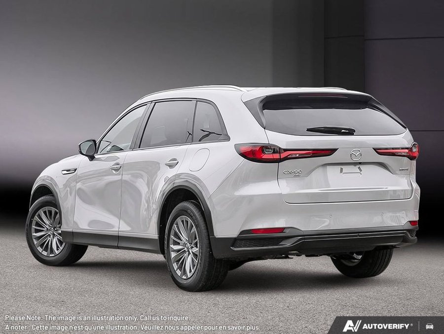 Mazda CX-90 hybride rechargeable 2026 2026 Blanc rhodium métallisé