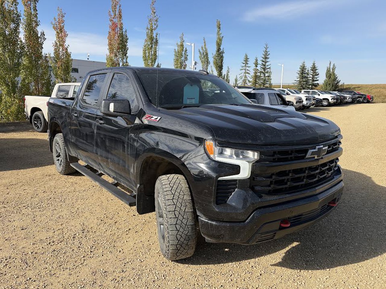 2024 Chevrolet Silverado 1500 4WD Crew Cab 147 LT Trail Boss Black Sherwood Park - photo #1