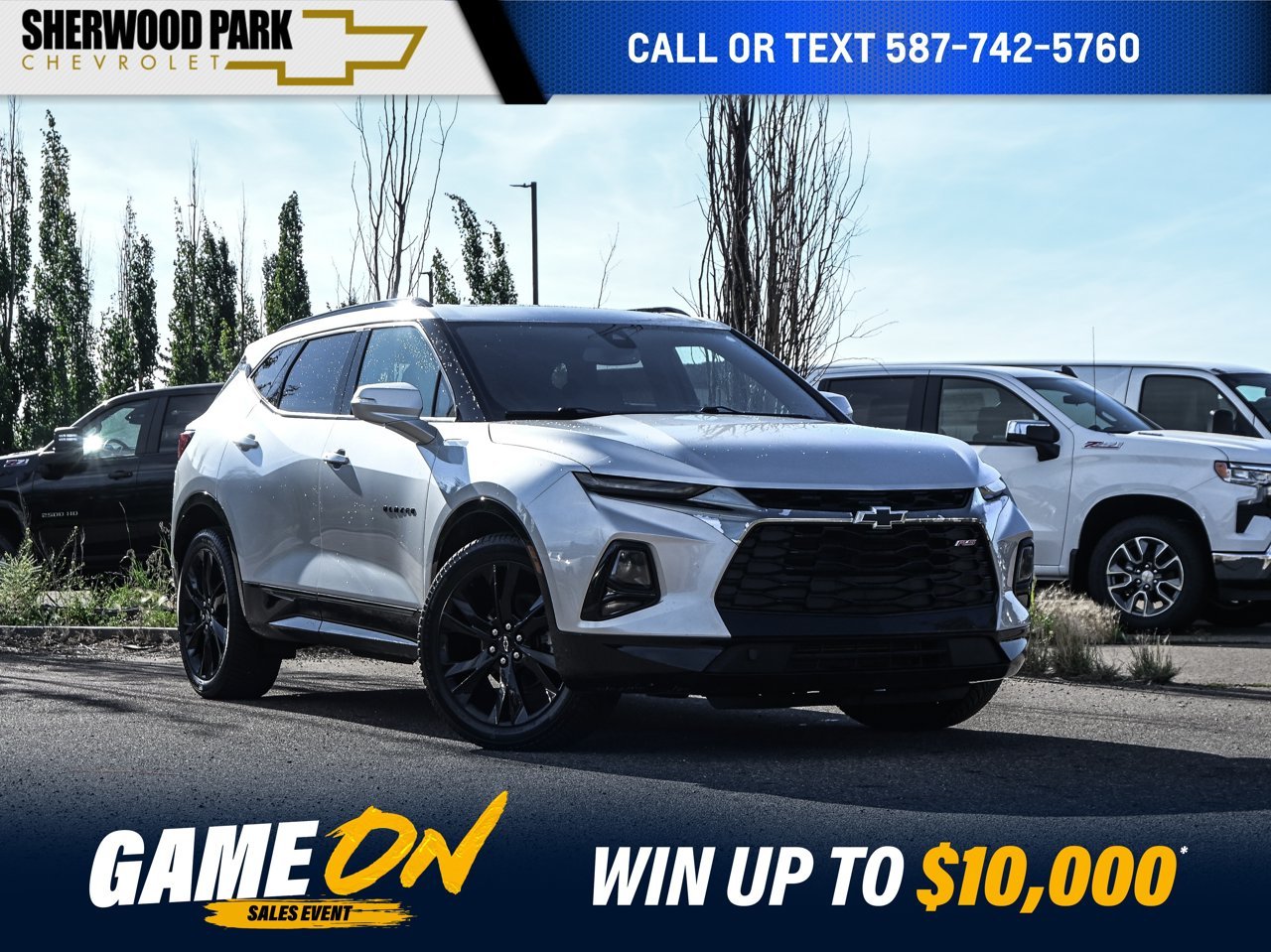2021 Chevrolet Blazer AWD 4dr RS Grey Sherwood Park - photo #0