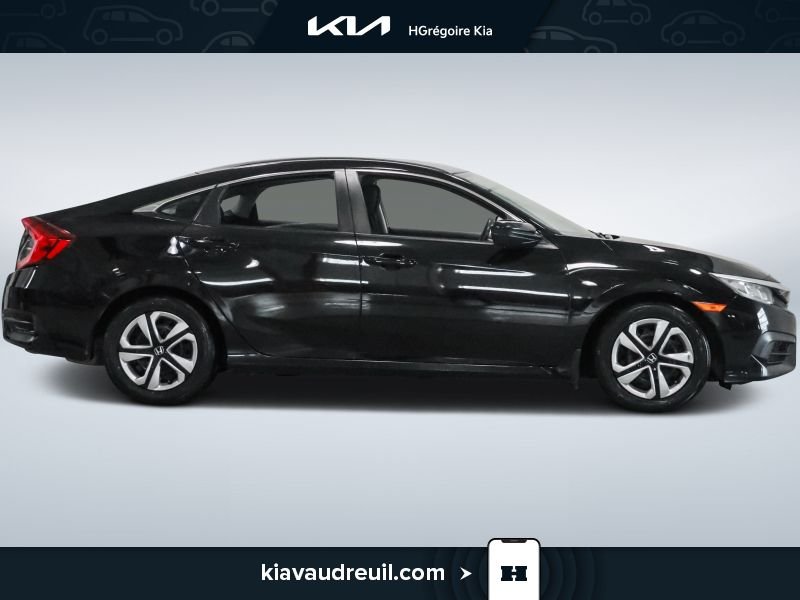 2016 Honda Civic Black Saint-Eustache - photo #7