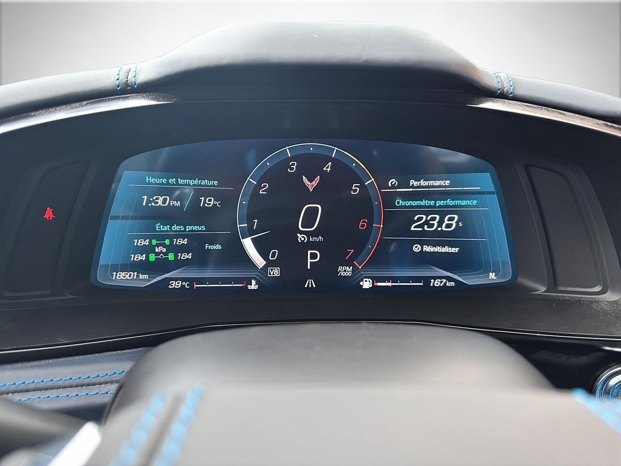 CHEVROLET CORVETTE 3LT 2024 Gris Saint-Hyacinthe - photo #11