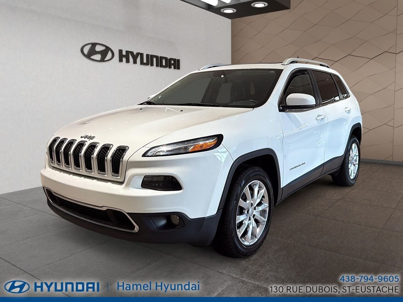 2017 Jeep Cherokee White Saint-Eustache - photo #4
