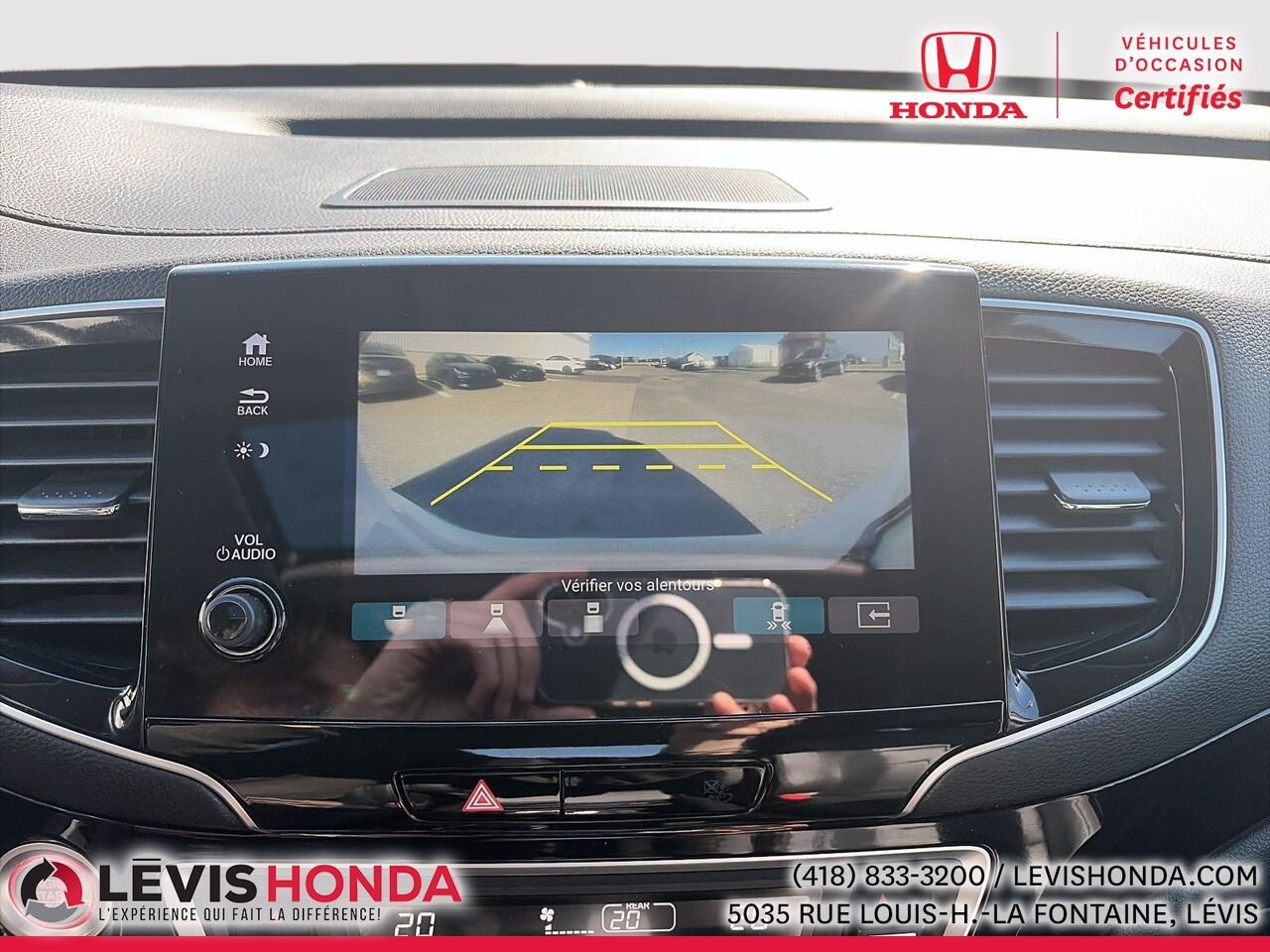 2021 Honda Pilot Touring 7P Touring 7 places TI White Lévis - photo #17