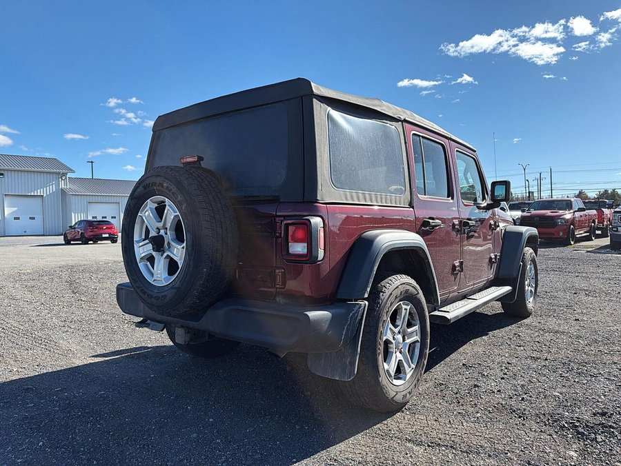 2022 Jeep Wrangler Unlimited Sport S 4x4 Red