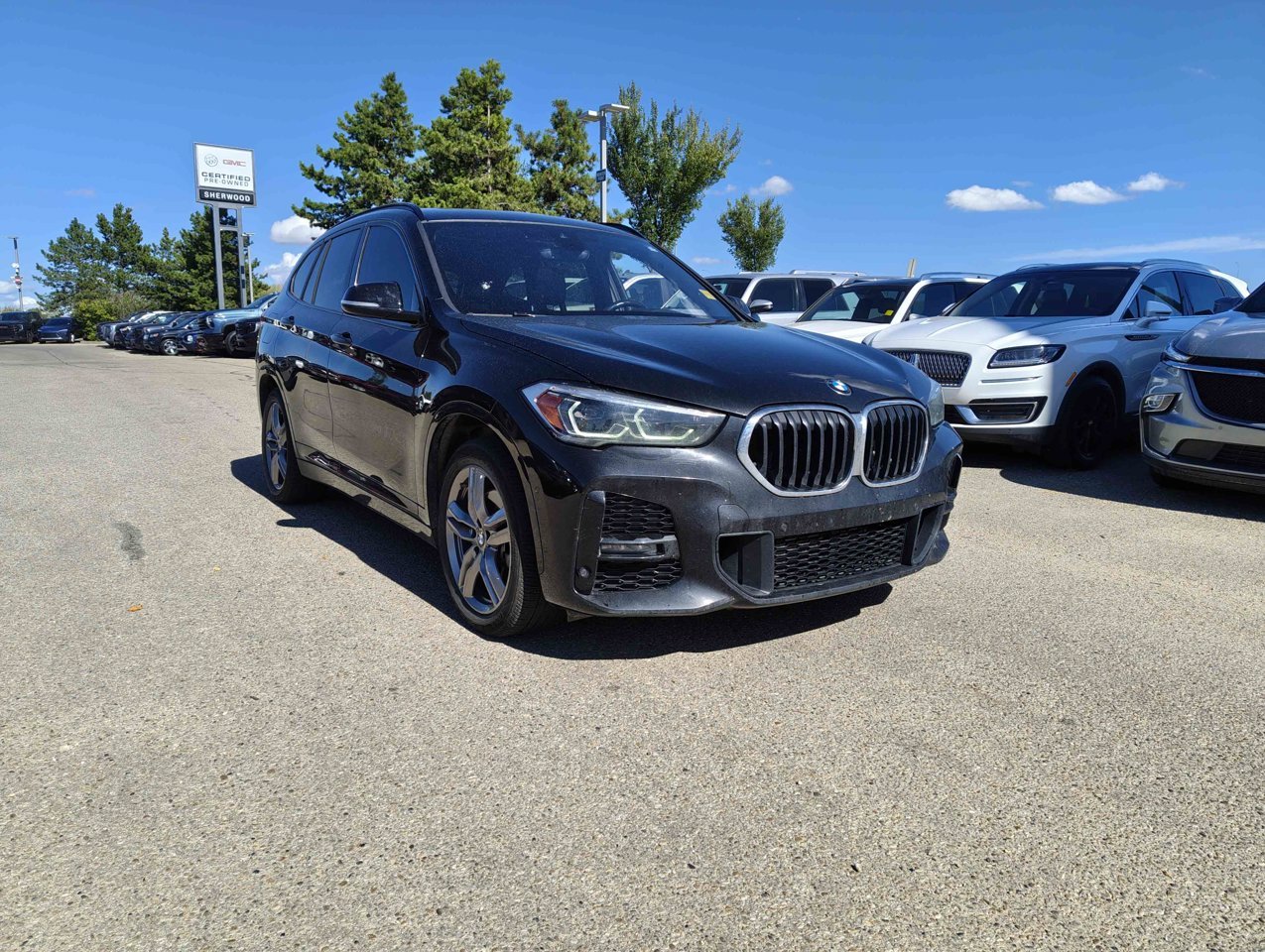 2021 BMW X1 xDrive28i Sports Activity Vehicle Black Sherwood Park - photo #2