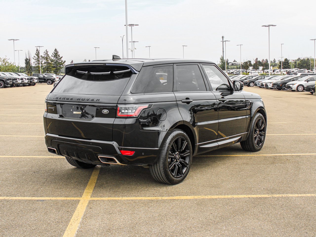 2021 Land Rover Range Rover Sport Td6 Diesel HSE Silver Black Sherwood Park - photo #8
