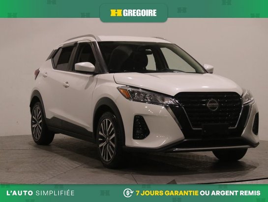 Nissan Kicks SV AUTO AC GR ELECT MAGS CAM RECUL BLEUTOOTH 2021 Blanc