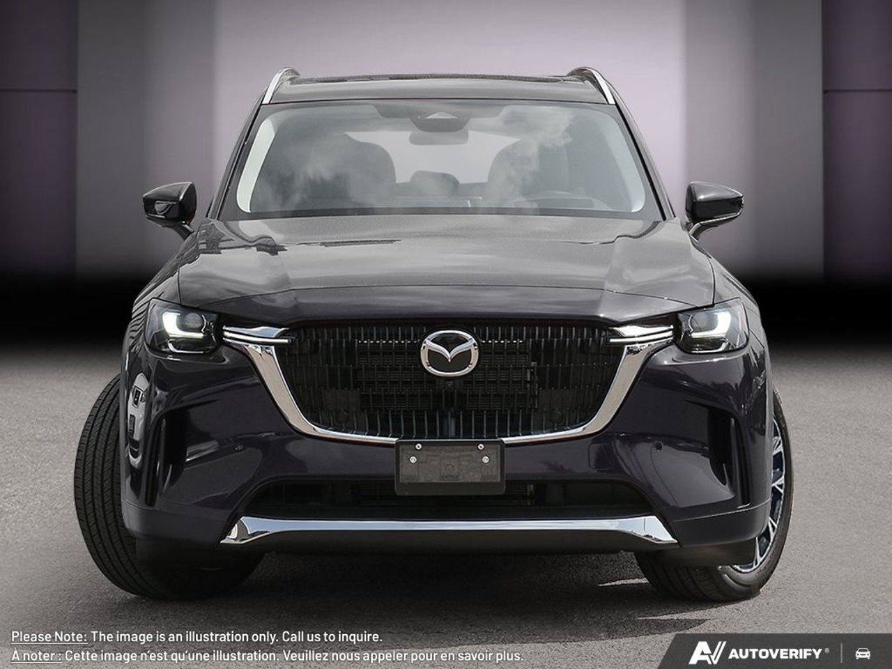 Mazda CX-90 hybride léger JM3KKEHC3T1398244 2026 Noir de jais mica Mirabel - photo #1