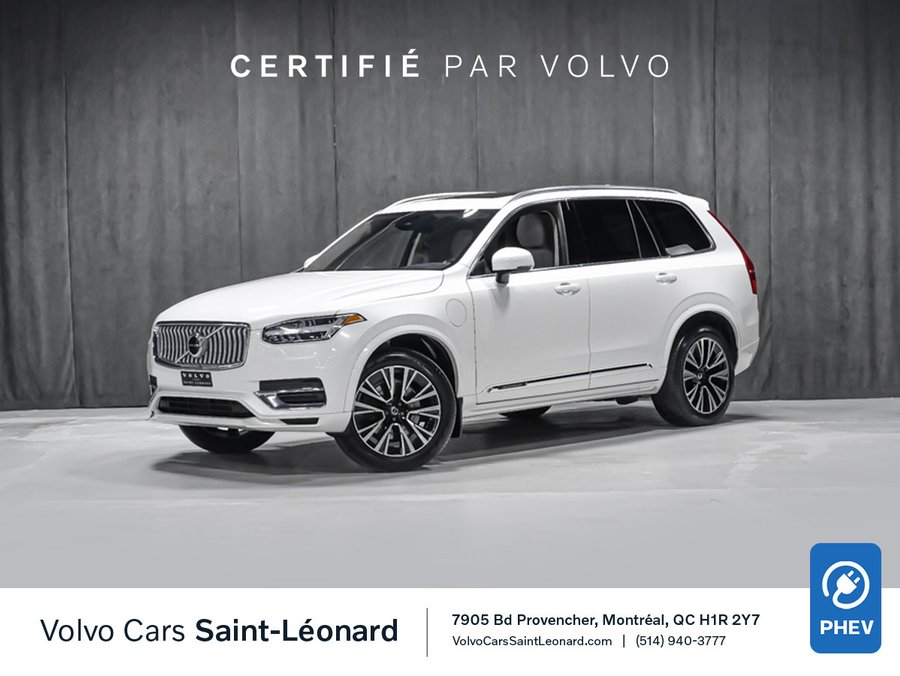 Volvo XC90 Recharge CORE BRIGHT THEME 2024 Blanc