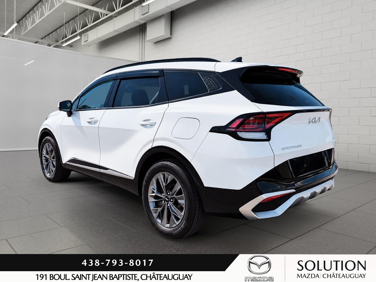 2023 Kia Sportage hybride White Châteauguay - photo #2
