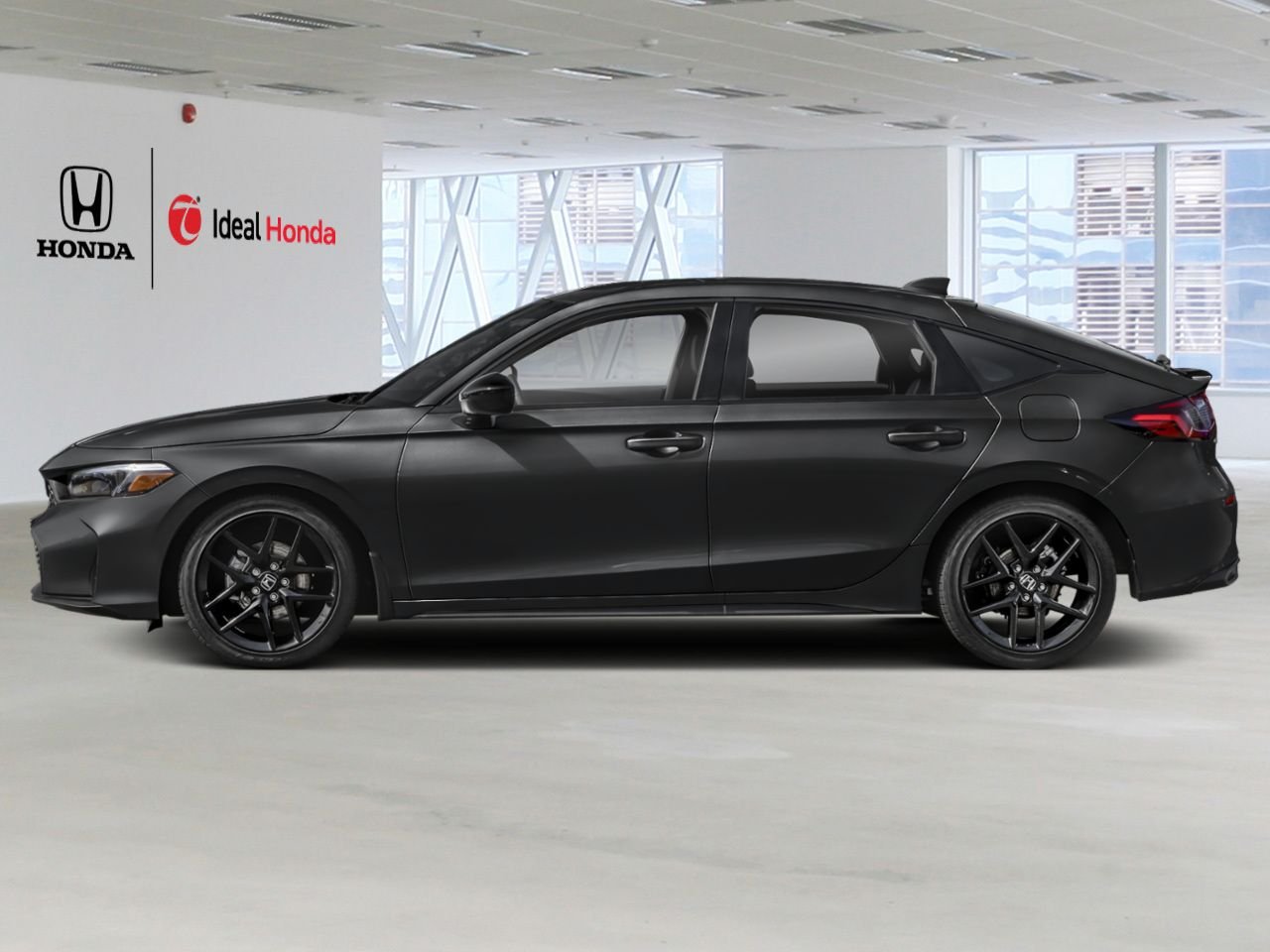 2026 HONDA Civic Hatchback Crystal Black Pearl Mississauga - photo #2