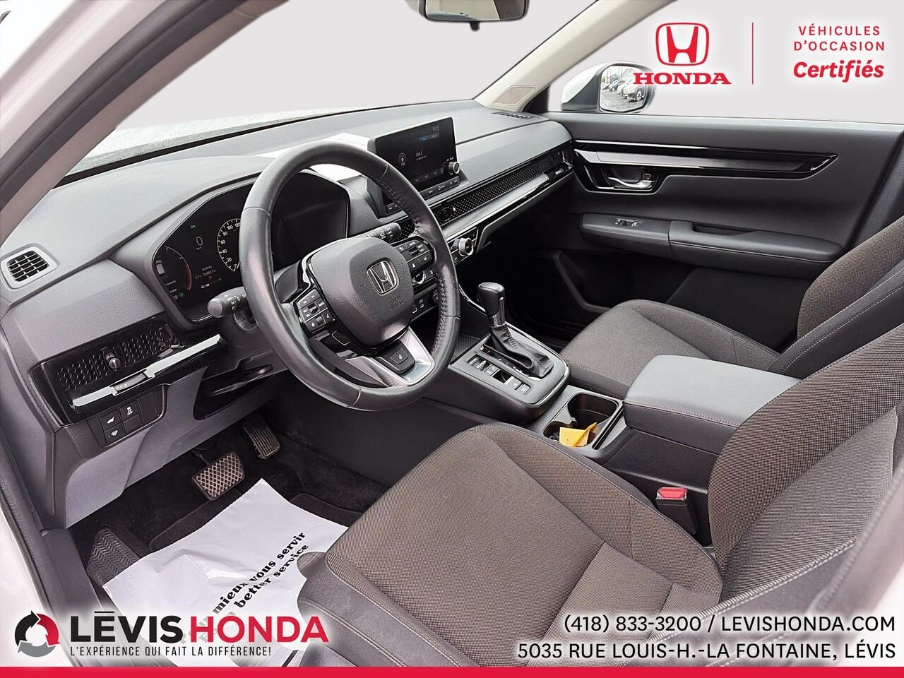 2023 Honda CR-V Sport AWD Sport Traction Intégrale White Lévis - photo #15