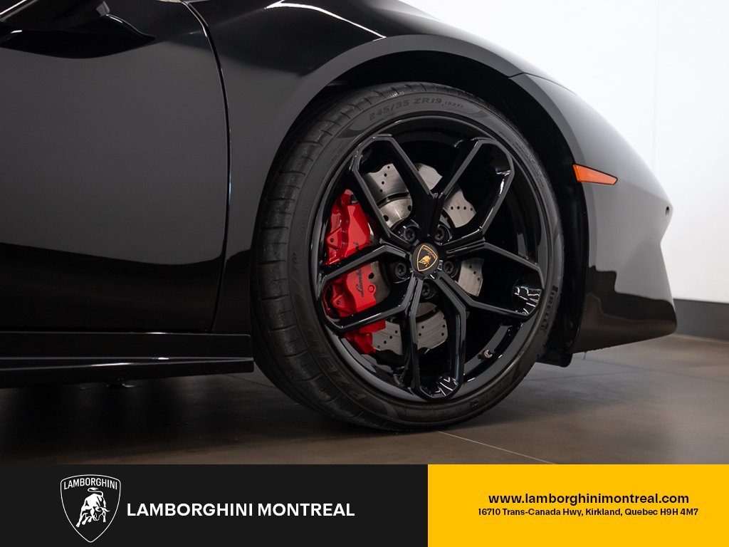 2018 Lamborghini Huracan RWD | SELEZIONE 1 YEAR CPO Black Kirkland - photo #7
