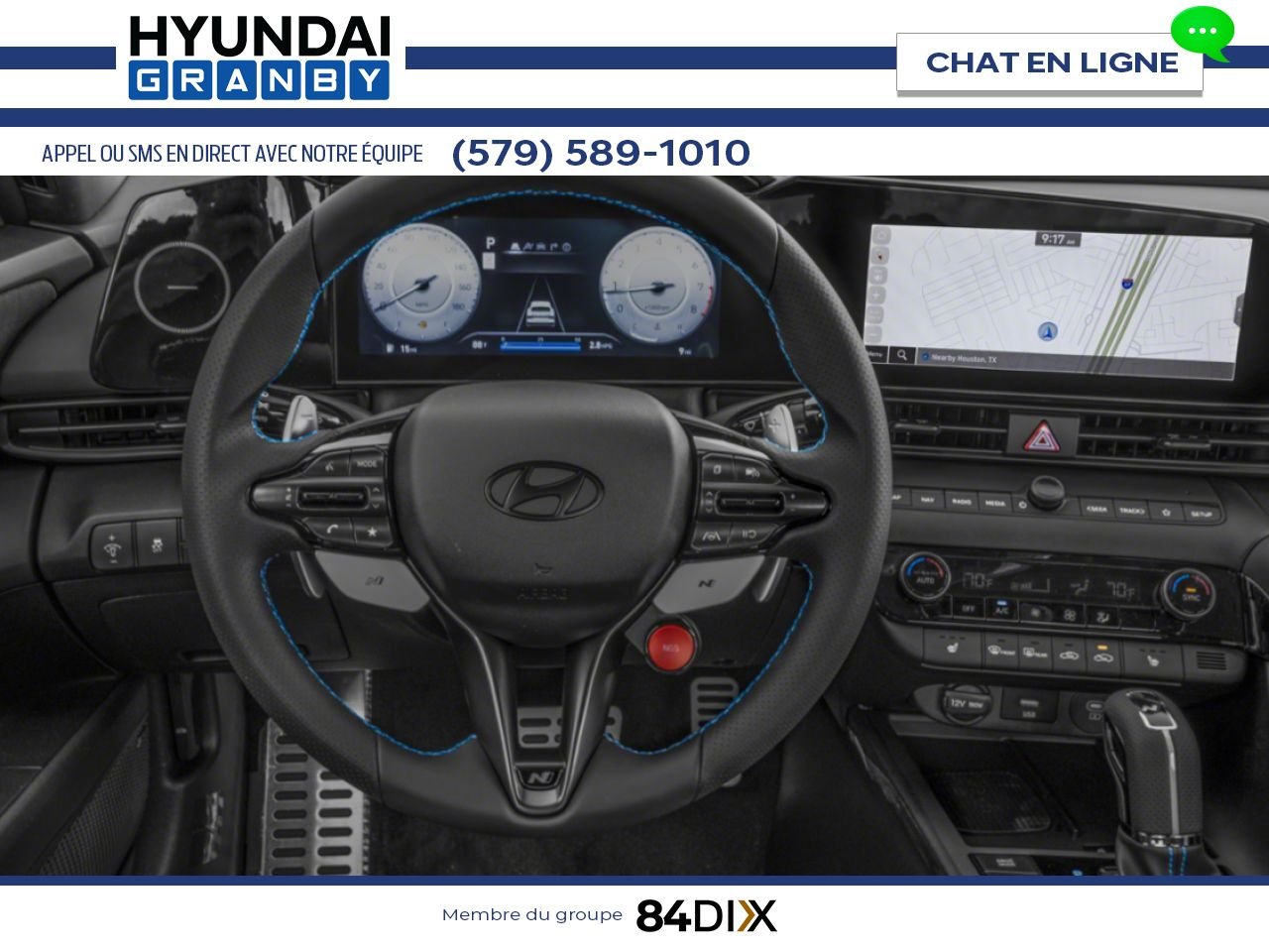 HYUNDAI Elantra N 2025 Bleu éblouissant Granby - photo #6