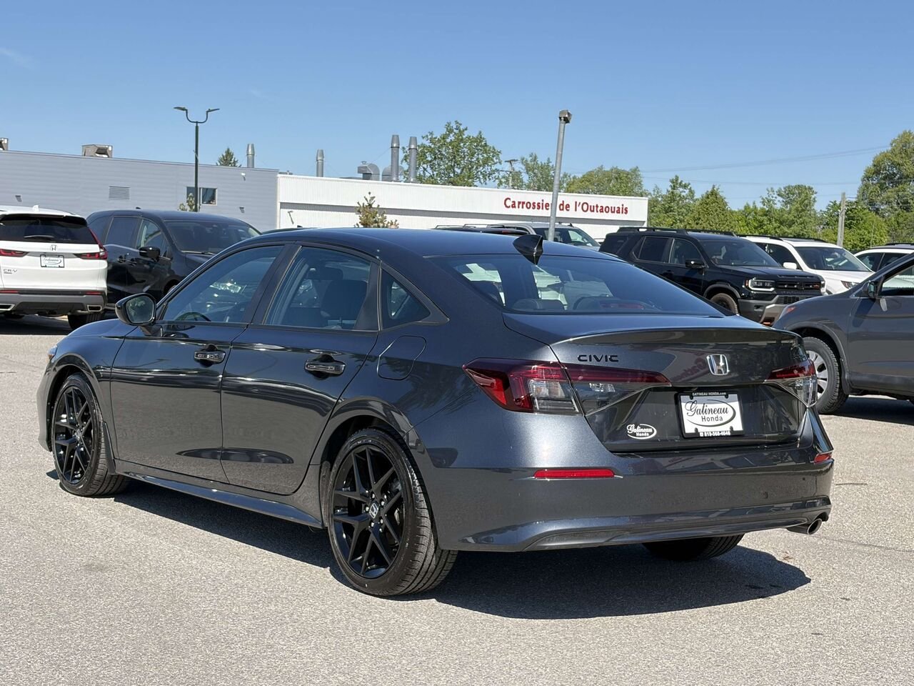 Honda Civic Sport 2026 Gris Gatineau - photo #3