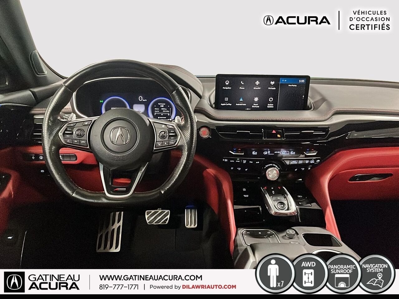 2023 Acura MDX A-Spec SH-AWD White Ottawa & Gatineau - photo #2