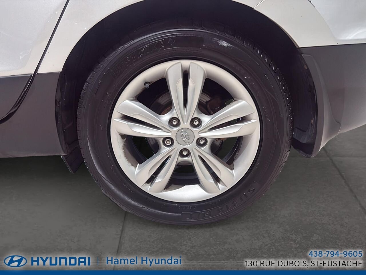 Hyundai Tucson 2013 Argent Saint-Eustache - photo #5
