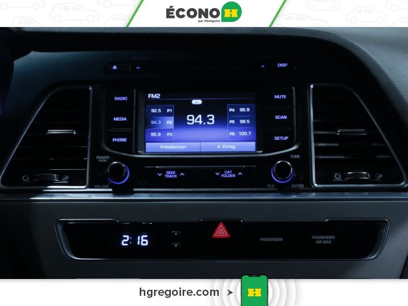 2016 Hyundai Sonata White Laval - photo #15