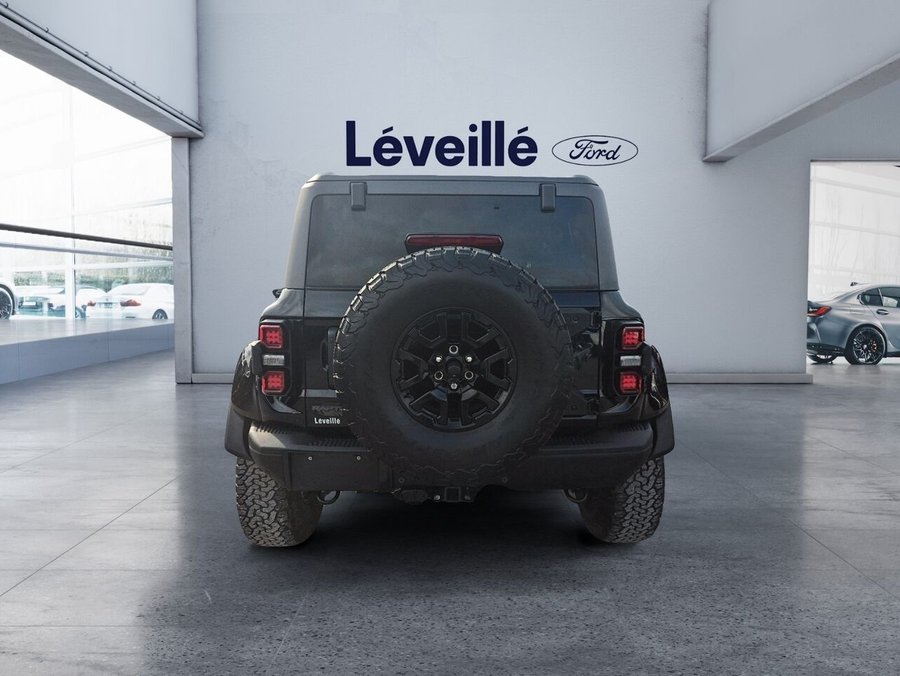Ford Bronco Raptor 4X4 ** CUIR SUEDE ** ENS CARBONE ** TRES RARE ** CARFAX CLEAN ** 2024 Noir