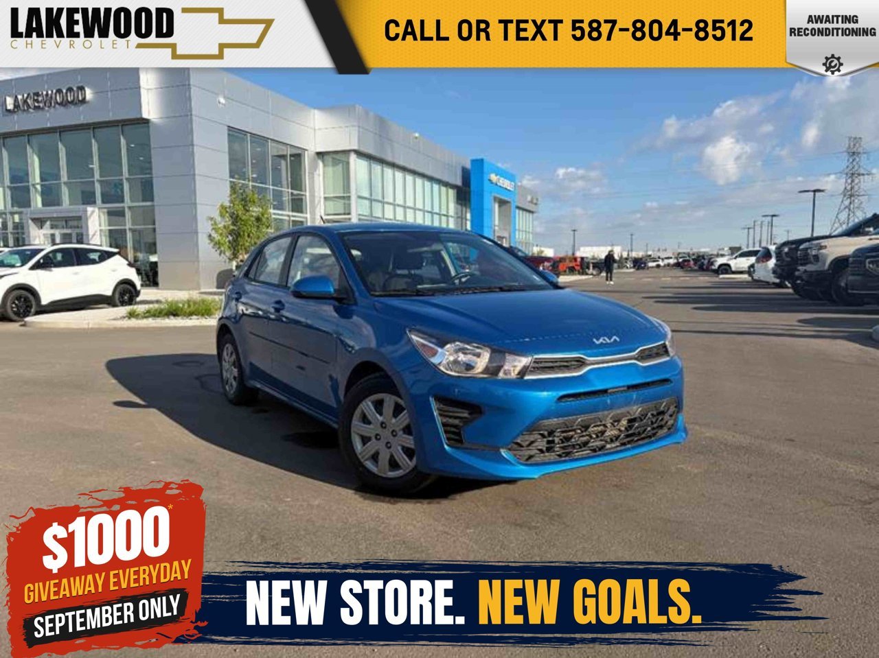 2023 Kia Rio 5-door LX+ IVT Blue Sherwood Park - photo #0
