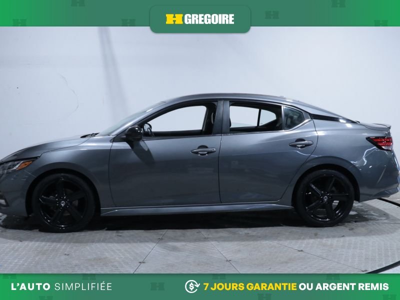 Nissan Sentra SR AUTO A/C CUIR TOIT GR ELECT MAGS CAM RECUL VLUE 2021 Gris